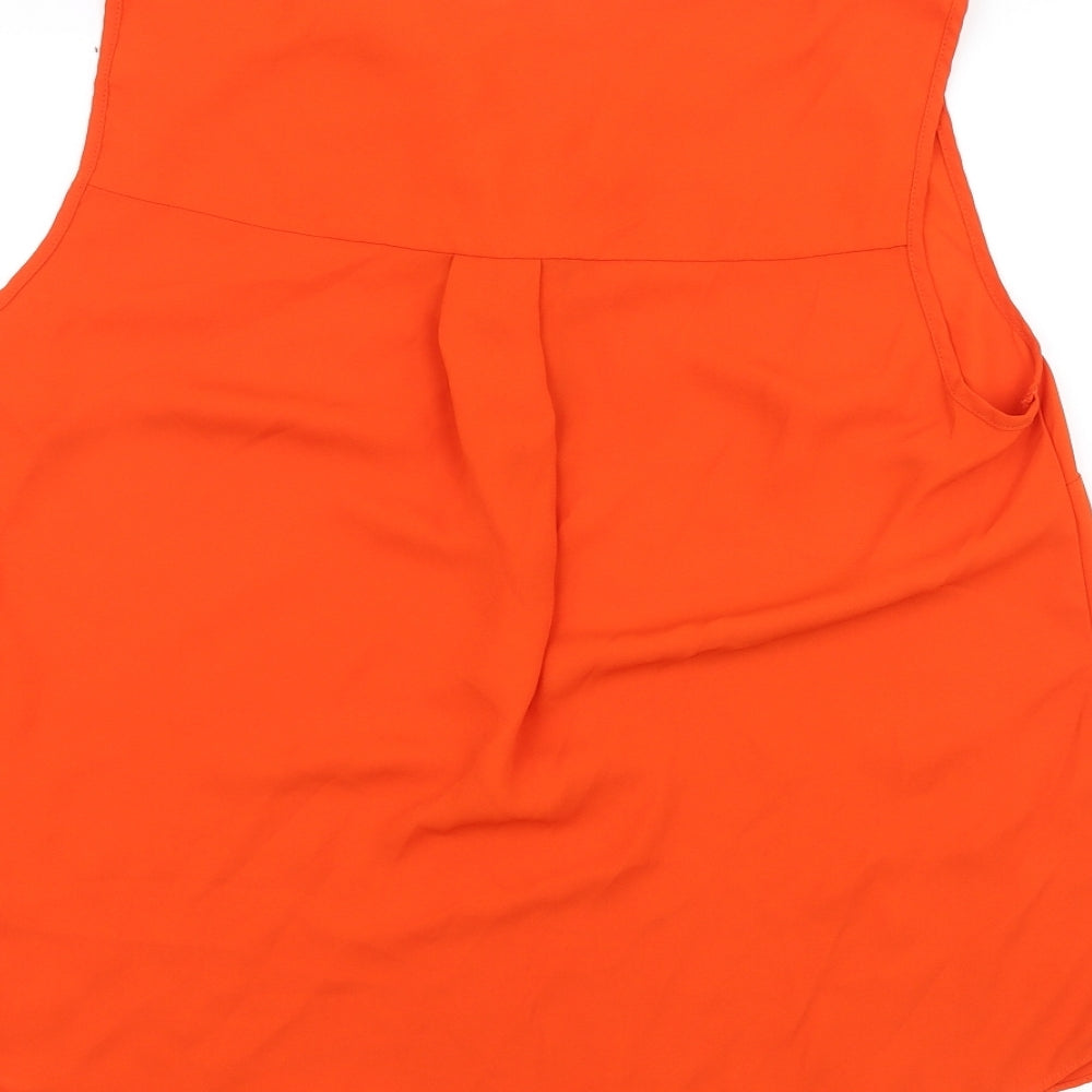TU Womens Orange   Basic T-Shirt Size 18
