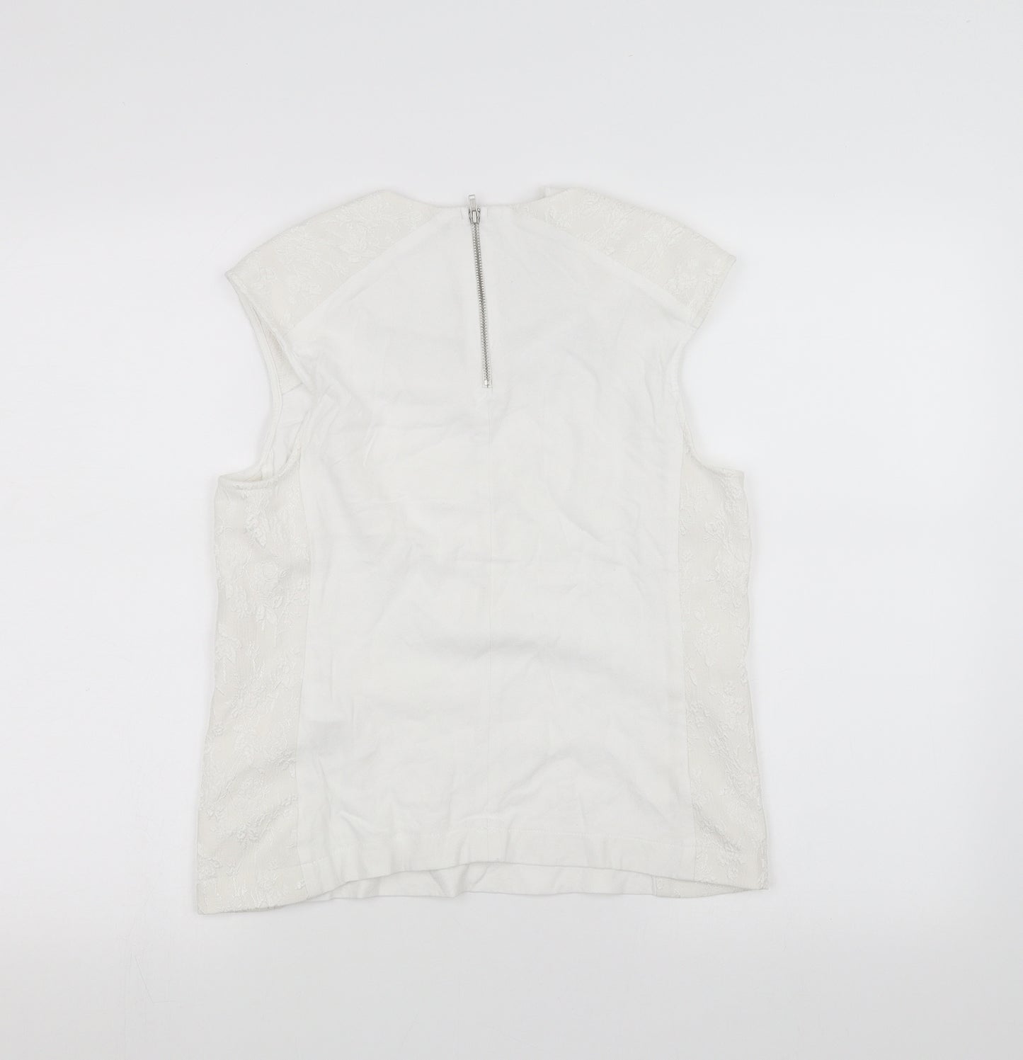 Warehouse Womens White   Basic Tank Size M