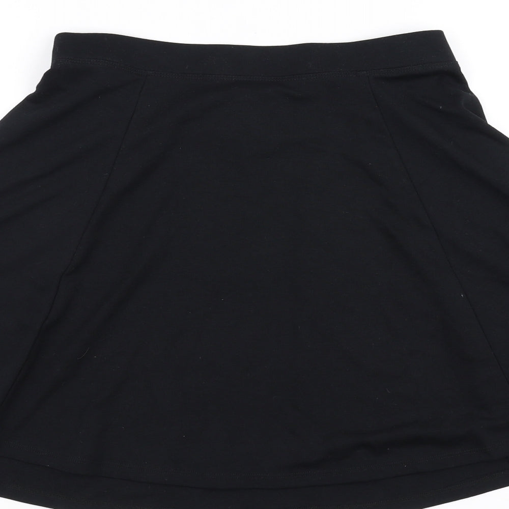 George Girls Black   A-Line Skirt Size 13-14 Years