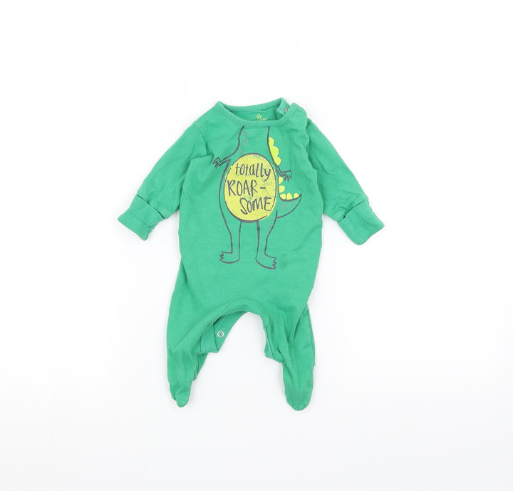 NEXT Baby Green Babygrow One-Piece Size 0-3 Months