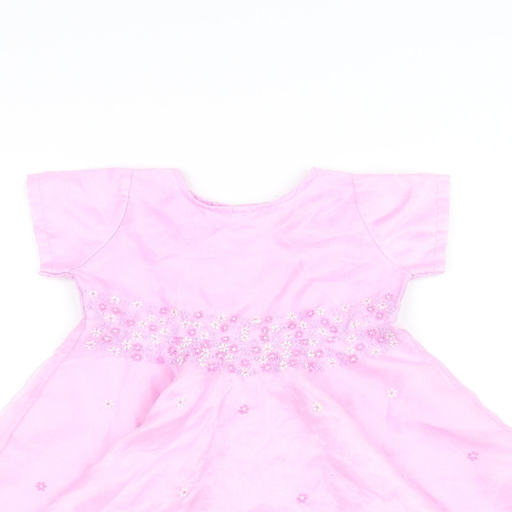 toddler Girls Pink   A-Line  Size 12-18 Months