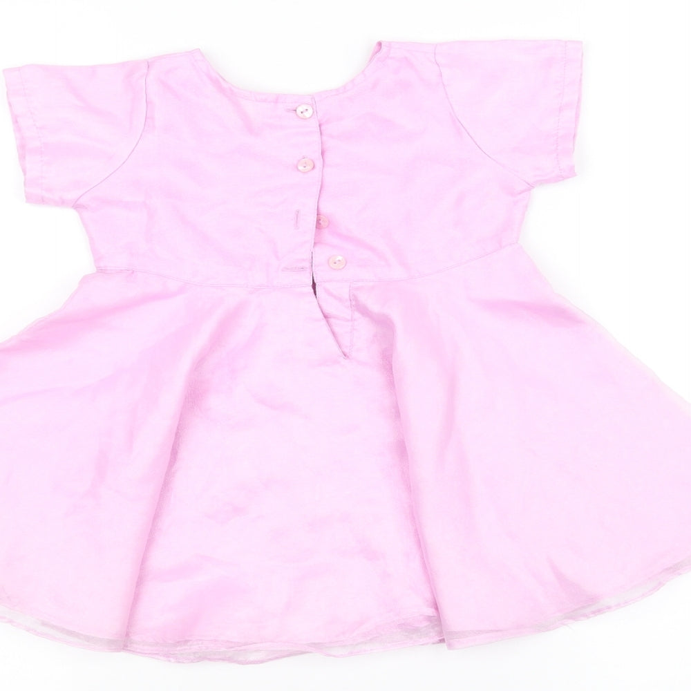 toddler Girls Pink   A-Line  Size 12-18 Months