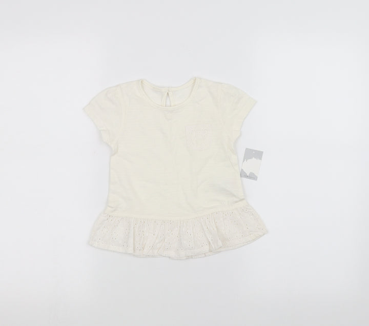 Matalan Baby White A-Line Size 12-18 Months