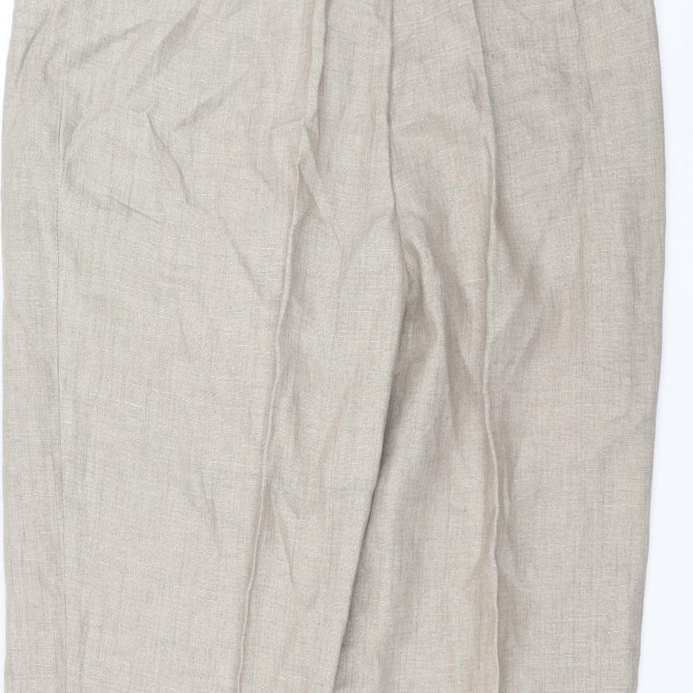 Marks and Spencer Womens Brown   Trousers  Size 16 L30 in