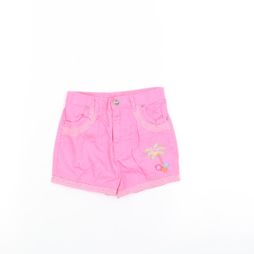 AriZona Baby Pink   Cropped Trousers Size 12 Months