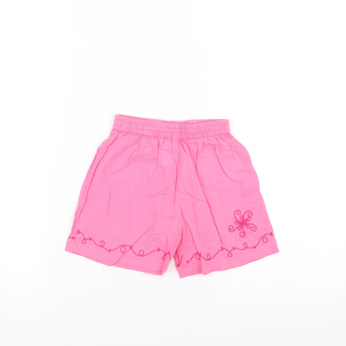 NEXT Girls Pink   Cropped Trousers Size 12-18 Months