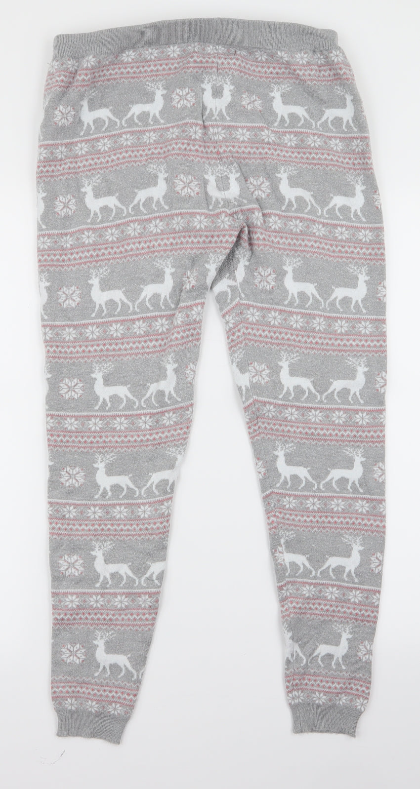 Primark Mens Grey Animal Print   Lounge Pants Size M