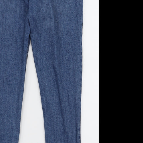 New Look Womens Blue   Skinny Jeans Size 14 L23 in