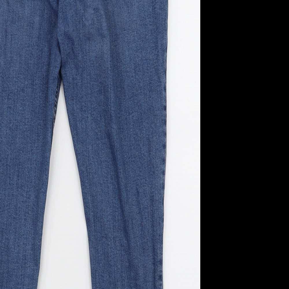 New Look Womens Blue   Skinny Jeans Size 14 L23 in