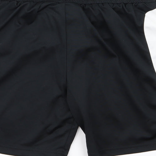 Preworn Boys Black   Sweat Shorts Size M