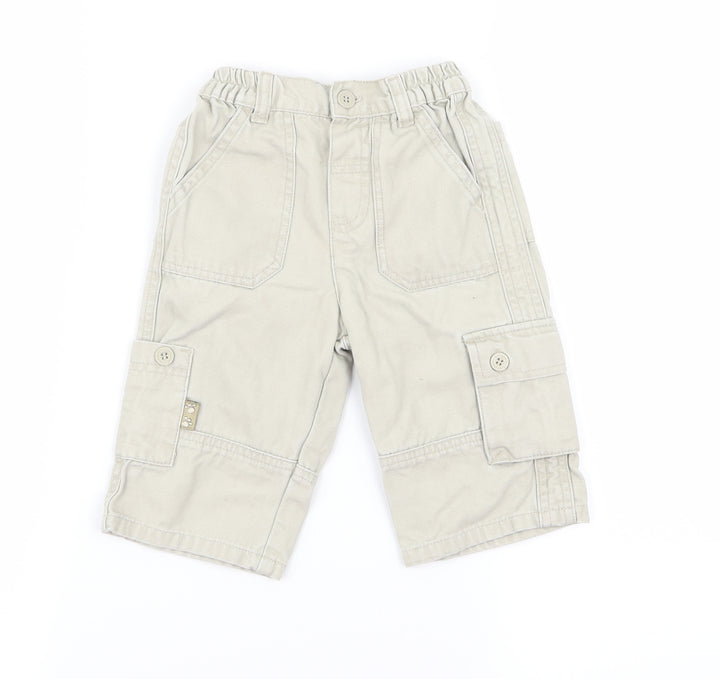 Ladybird Baby Beige Cargo Trousers Size 9 Months