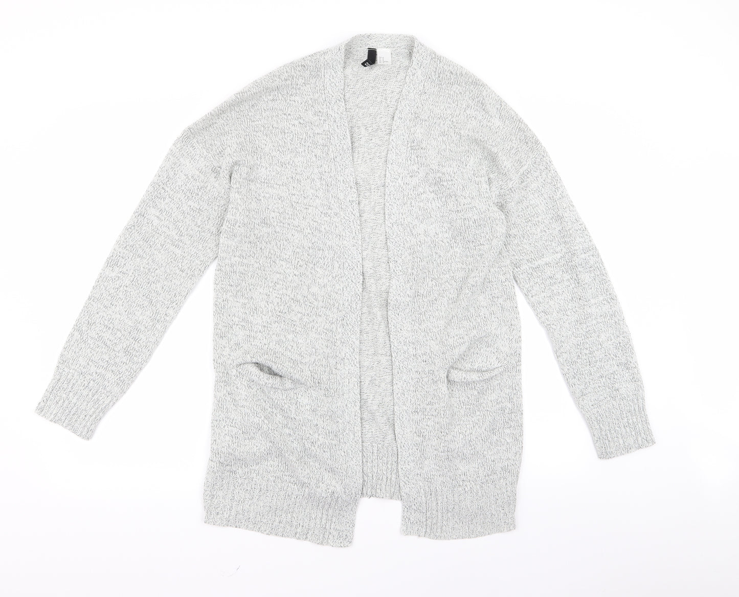 Divided Womens Grey   Cardigan Jumper Size M