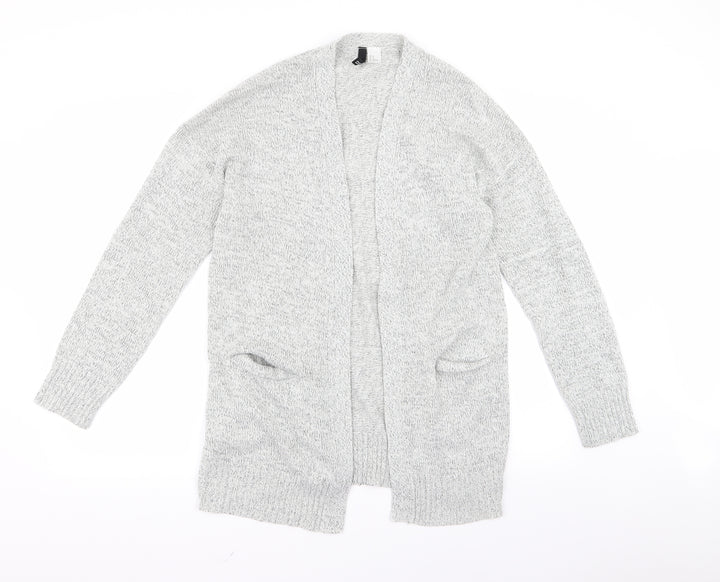 Divided Womens Grey   Cardigan Jumper Size M