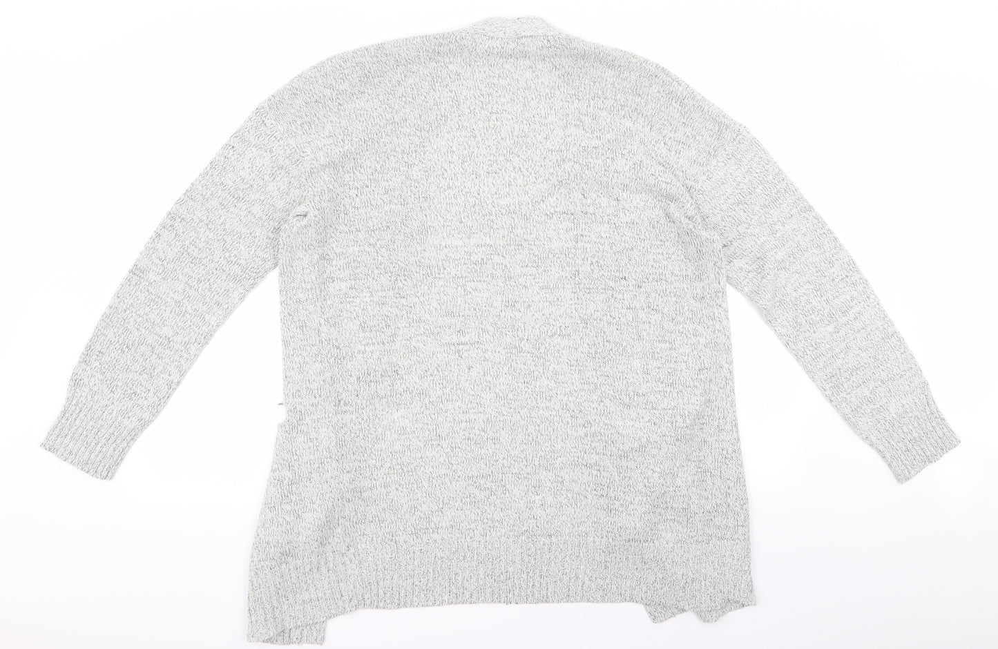 Divided Womens Grey   Cardigan Jumper Size M