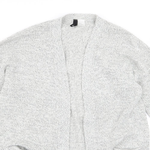 Divided Womens Grey   Cardigan Jumper Size M