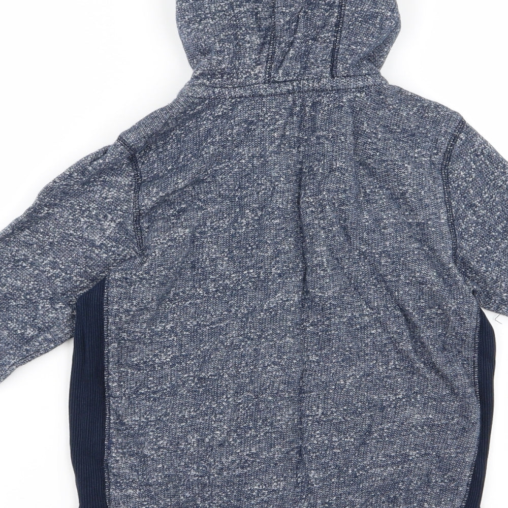 George Boys Blue   Full Zip Hoodie Size 6 Years