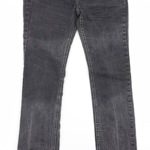 chickster Womens Grey   Tapered Jeans Size 8 L29 in