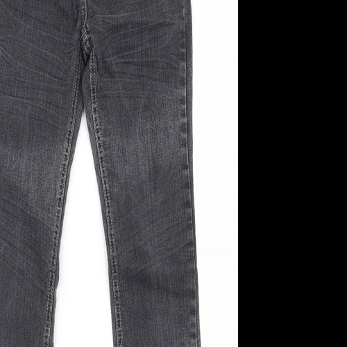 chickster Womens Grey   Tapered Jeans Size 8 L29 in