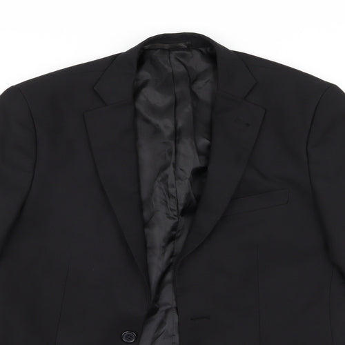 Primark Mens Black   Jacket Blazer Size 34