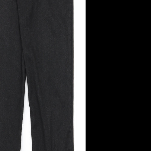 George Mens Black   Trousers  Size 16 L24 in