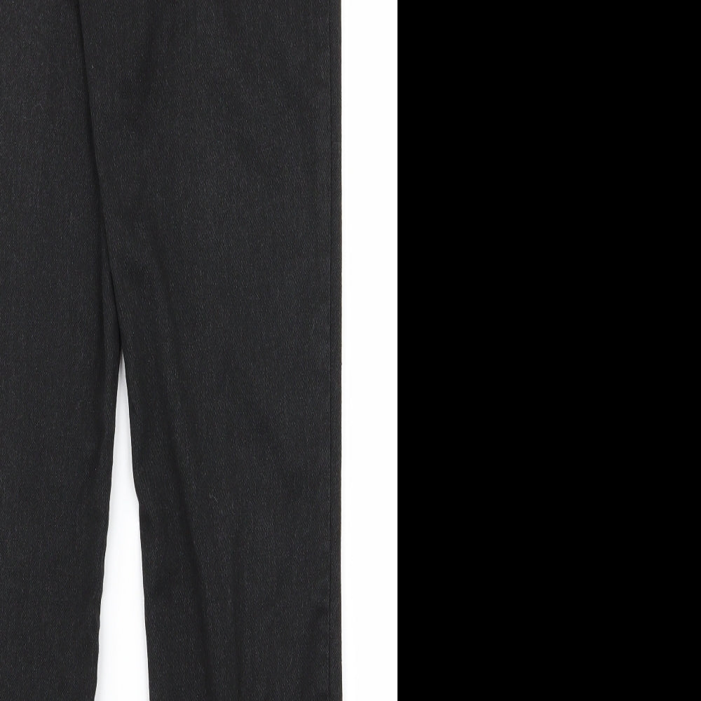 George Mens Black   Trousers  Size 16 L24 in