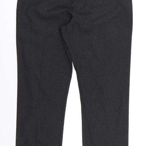 George Mens Black   Trousers  Size 16 L24 in