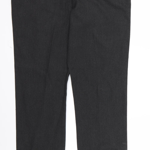 George Mens Black   Trousers  Size 16 L24 in