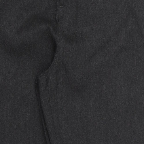 George Mens Black   Trousers  Size 16 L24 in