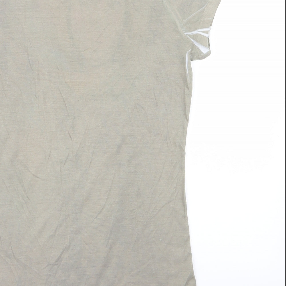 Preworn Womens Green   Basic T-Shirt Size M