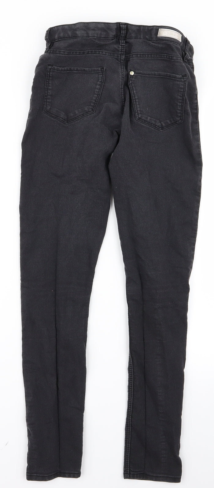 Preworn Womens Black   Skinny Jeans Size 12 L27 in