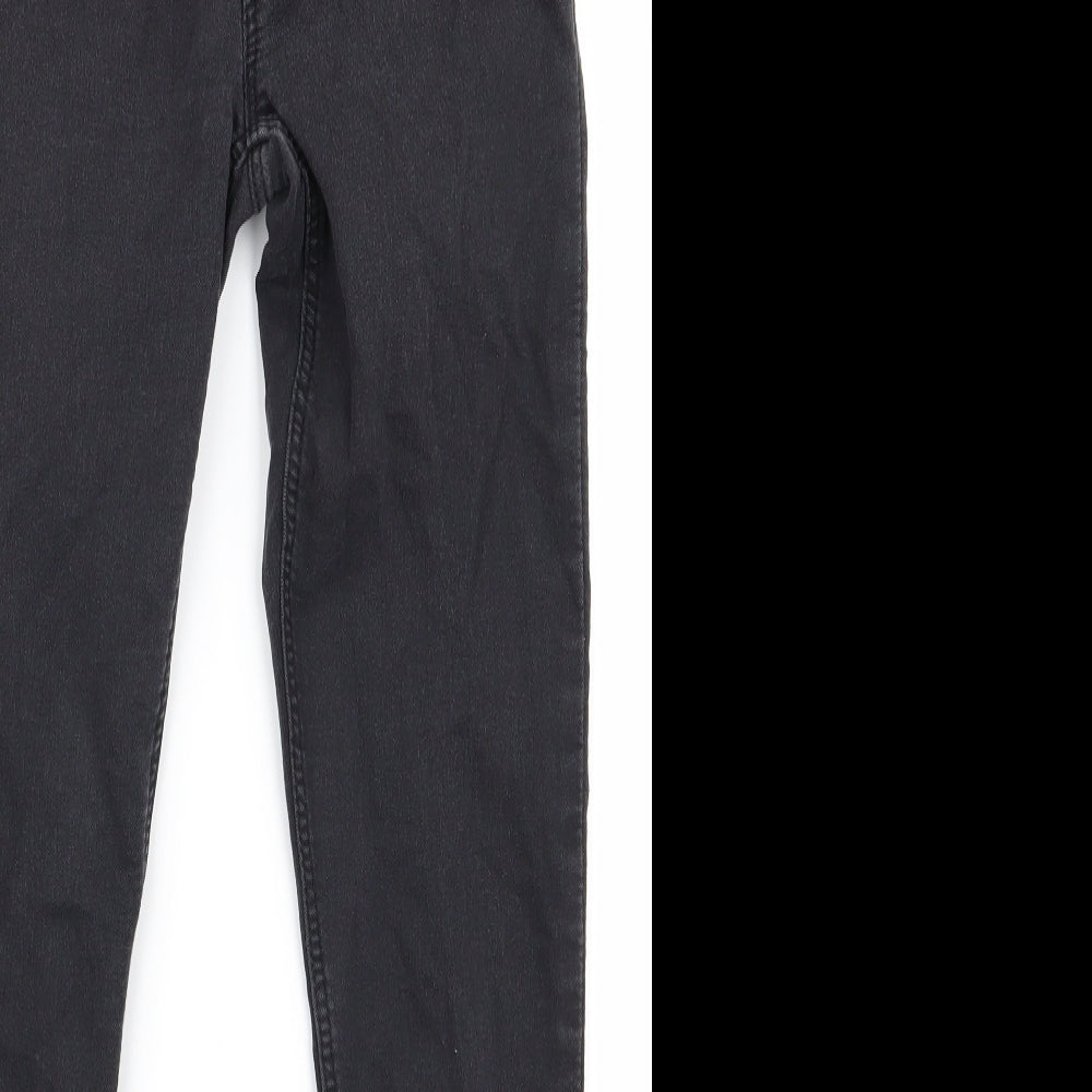 Preworn Womens Black   Skinny Jeans Size 12 L27 in