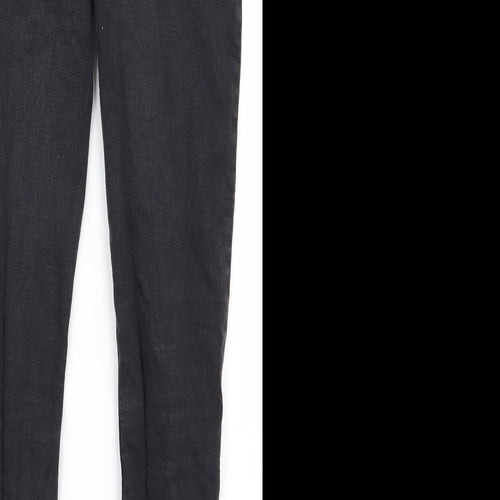 Preworn Womens Black   Skinny Jeans Size 12 L27 in