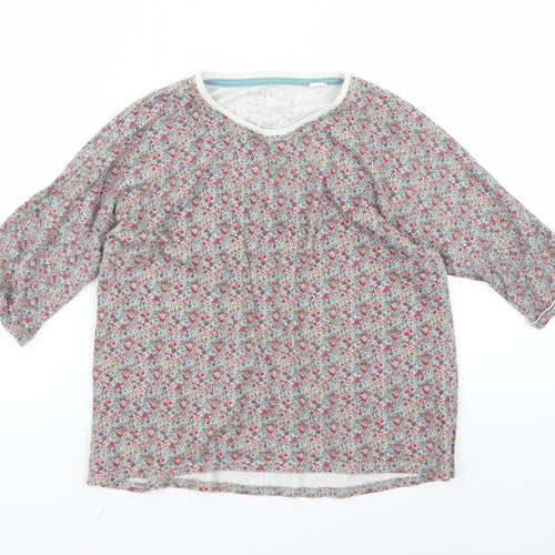 NEXT Girls Green Fair Isle  Top Pyjama Top Size 9 Years