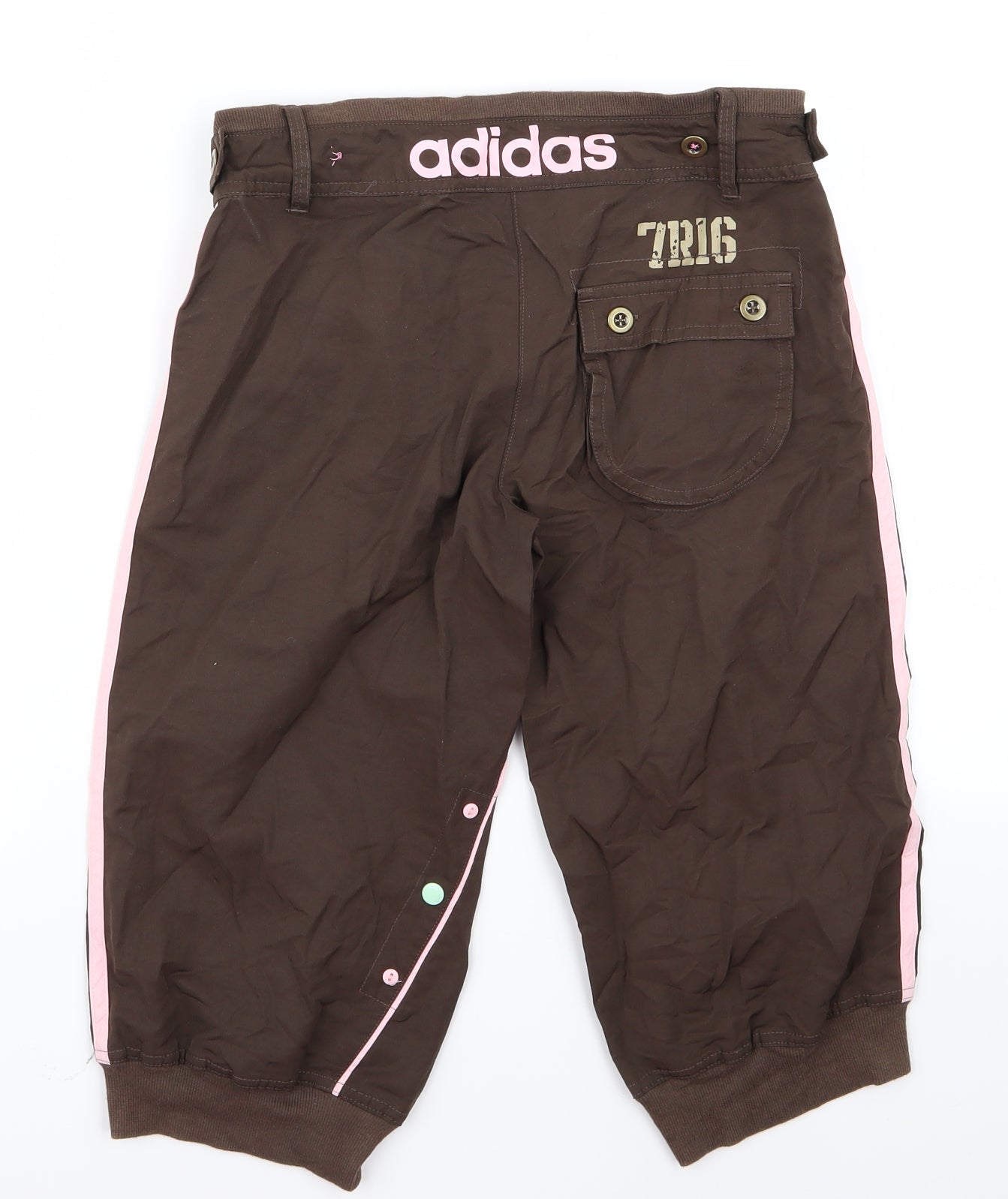 adidas Womens Green   Cargo Shorts Size L