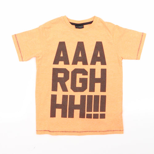 NEXT Boys Orange   Basic T-Shirt Size 6 Years