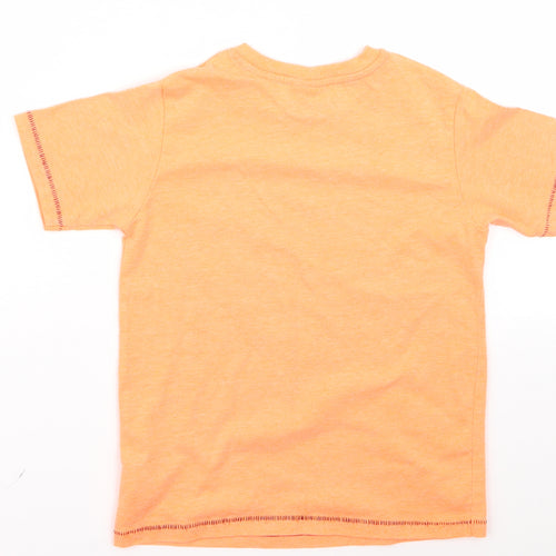 NEXT Boys Orange   Basic T-Shirt Size 6 Years