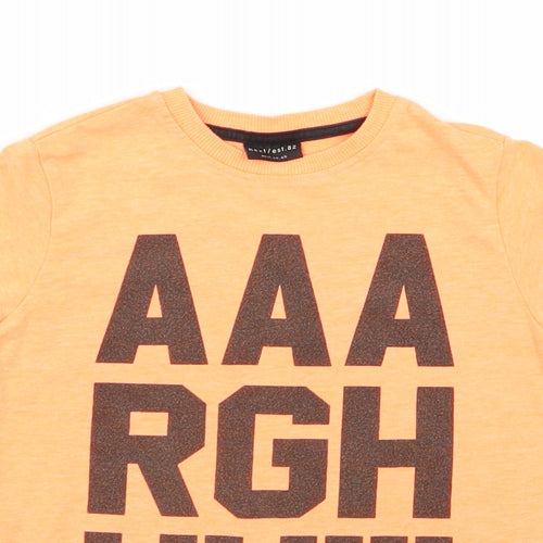 NEXT Boys Orange   Basic T-Shirt Size 6 Years