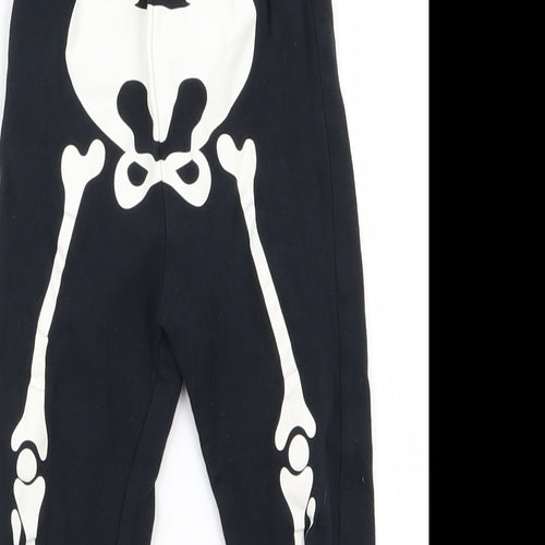 George Boys Black   Jogger Trousers Size 2 Years