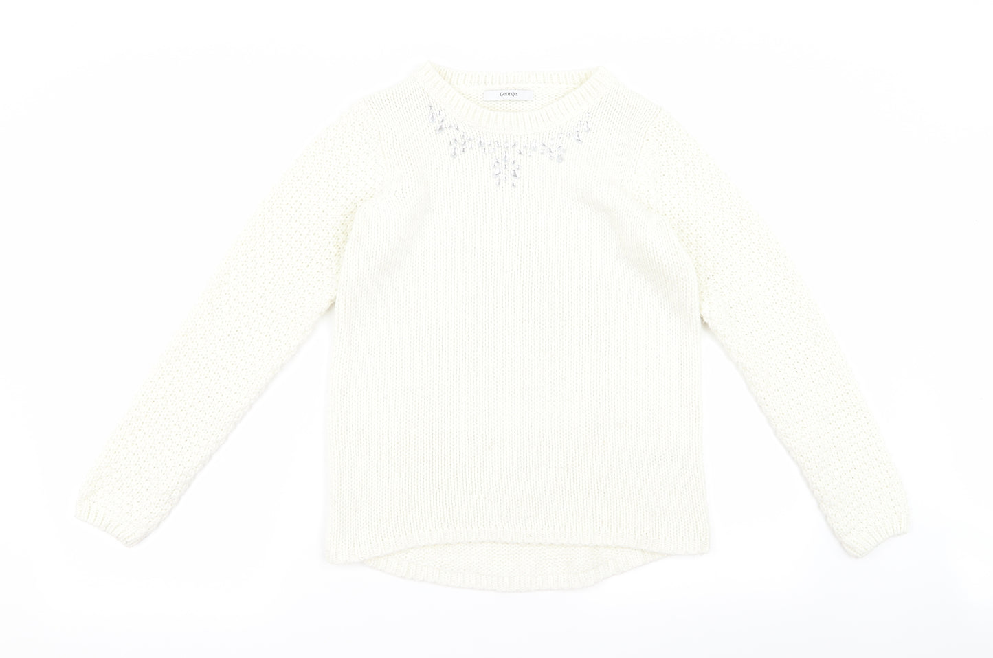 George Womens Beige   Pullover Jumper Size 10
