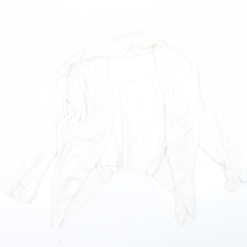 H&M Womens White   Cardigan Jumper Size 12