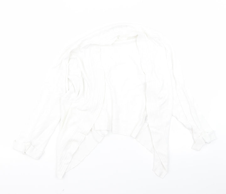 H&M Womens White   Cardigan Jumper Size 12