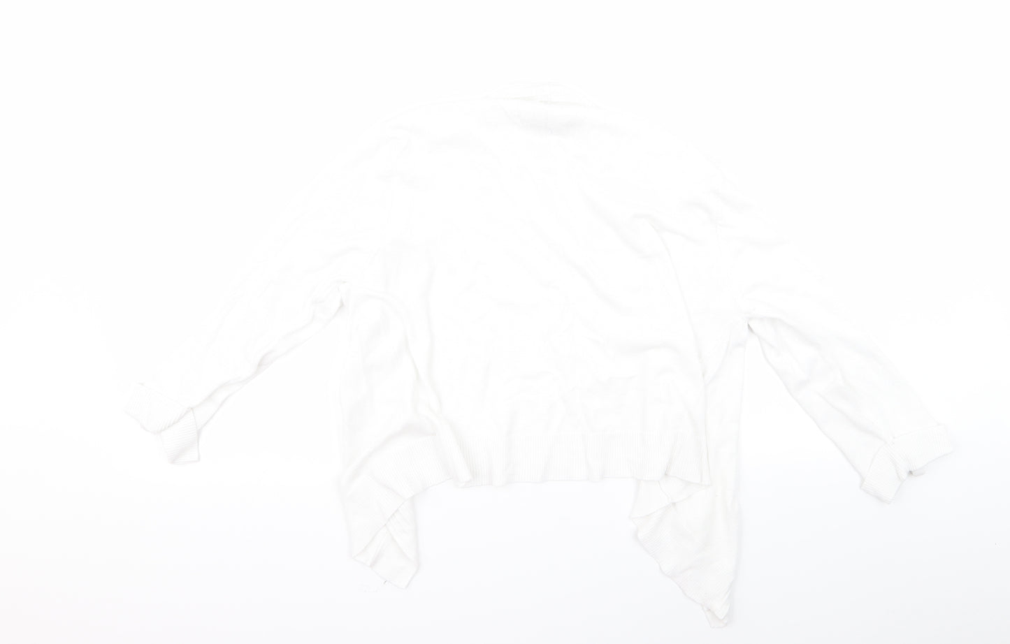 H&M Womens White   Cardigan Jumper Size 12