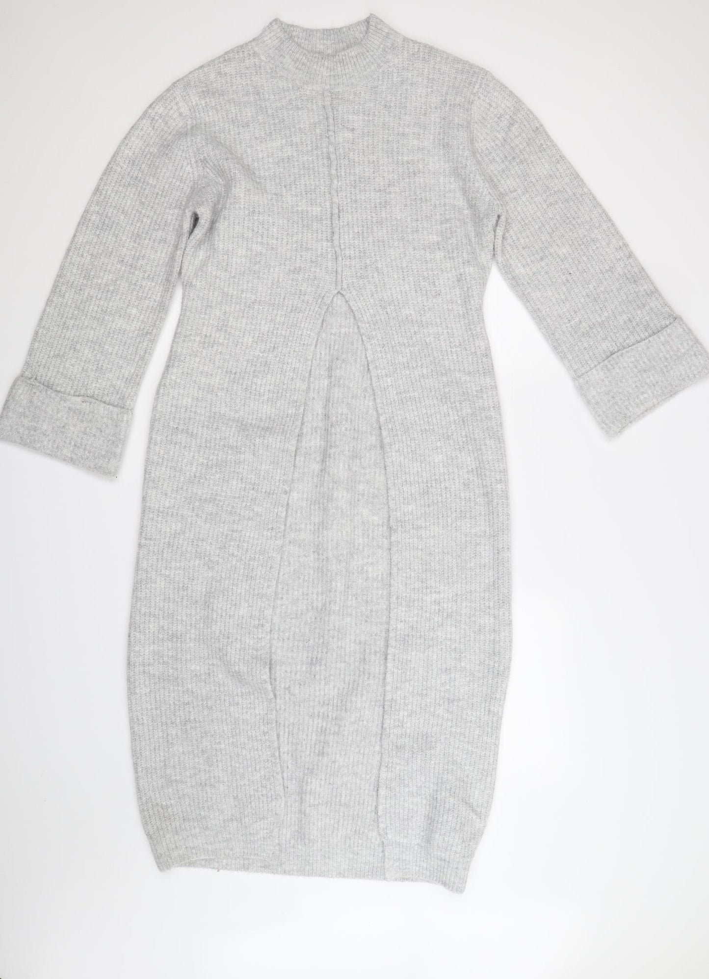 Nastygal Womens Grey   Jumper Dress  Size M