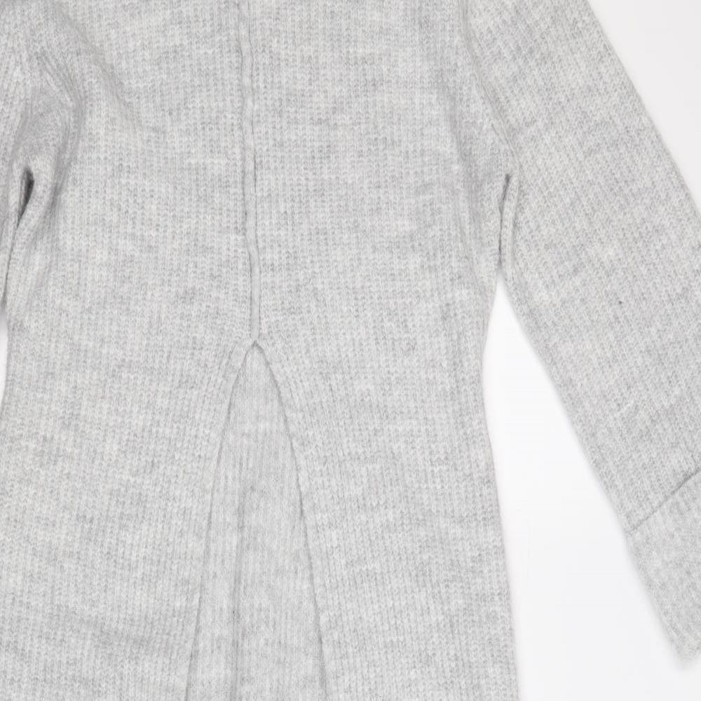 Nastygal Womens Grey   Jumper Dress  Size M