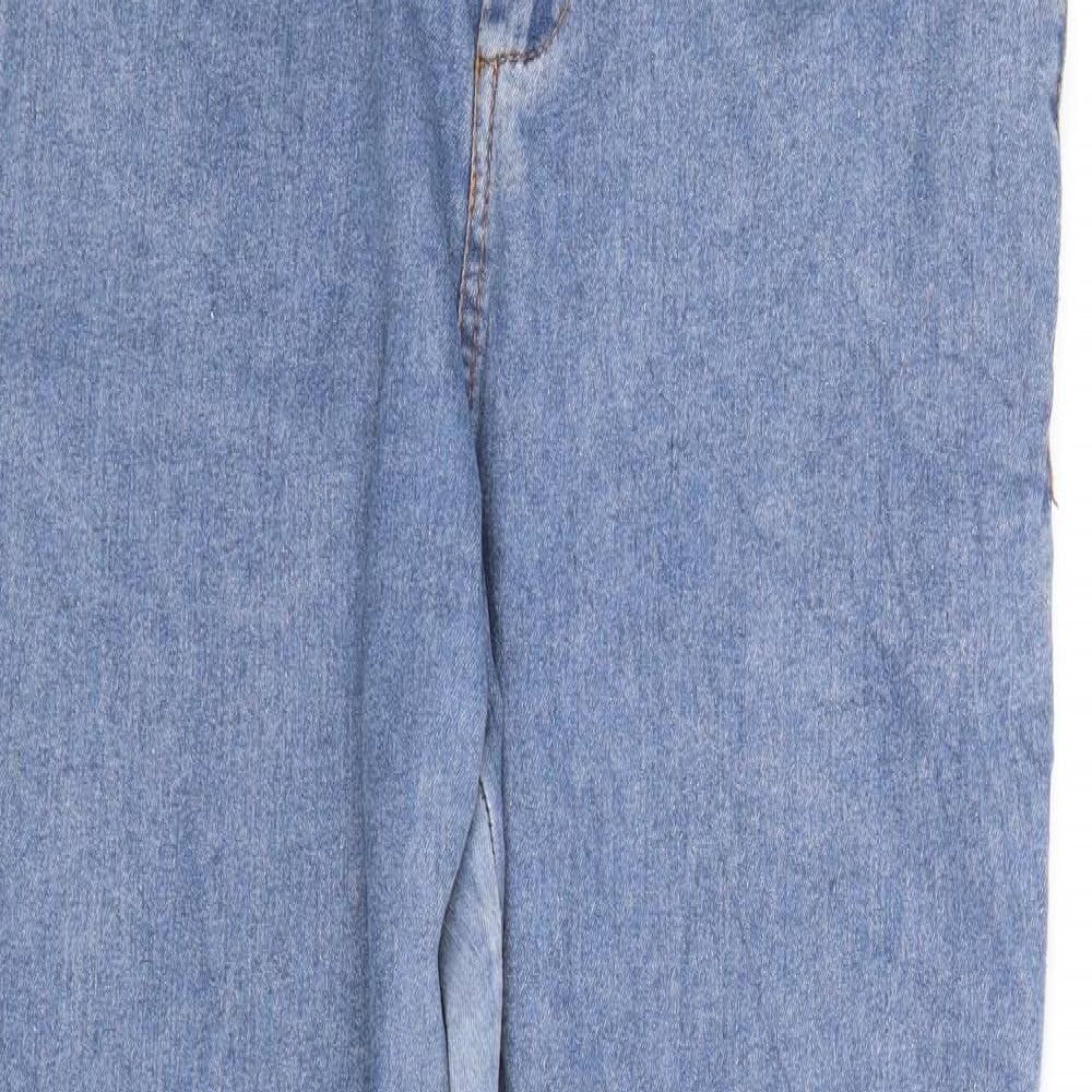 Preworn Womens Blue  Denim Straight Jeans Size 30 in L28 in