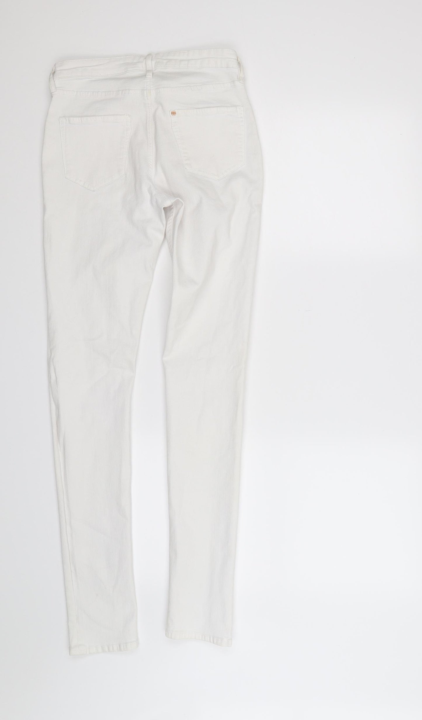 &Denim Girls White   Straight Jeans Size 14 Years