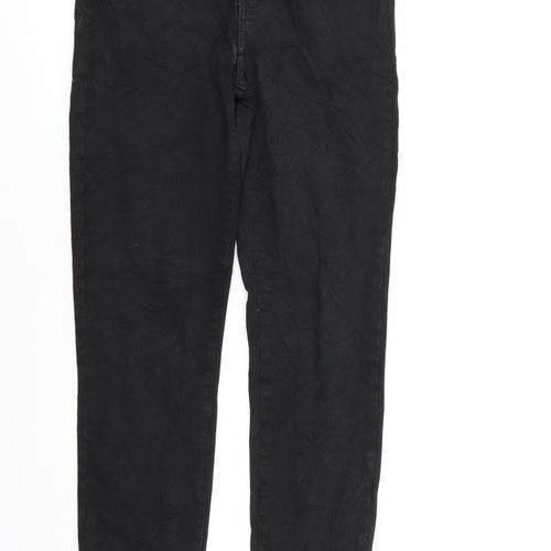 Smart Womens Black  Denim Skinny Jeans Size 10 L29 in