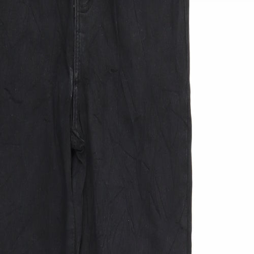 Smart Womens Black  Denim Skinny Jeans Size 10 L29 in