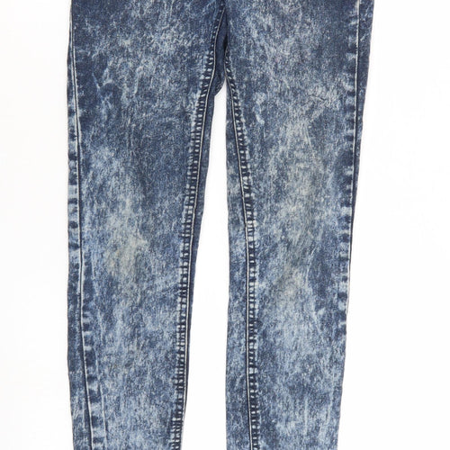 Terranova Womens Blue  Denim Straight Jeans Size XS L29 in