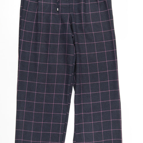 Primark Womens Multicoloured Check  Trousers  Size 12 L29 in